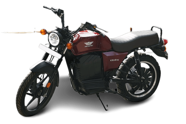 ONE ELECTRIC MOTORCYCLE KRIDN - 8 top mileage electric bike in india