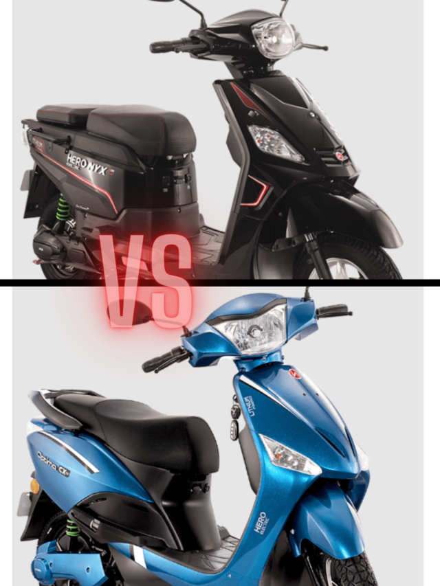 Hero electric Optima vs Hero electric NYX Comparison