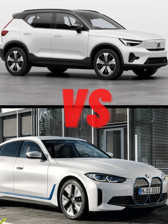 Volvo XC40 Recharge vs BMW i4 Comparison