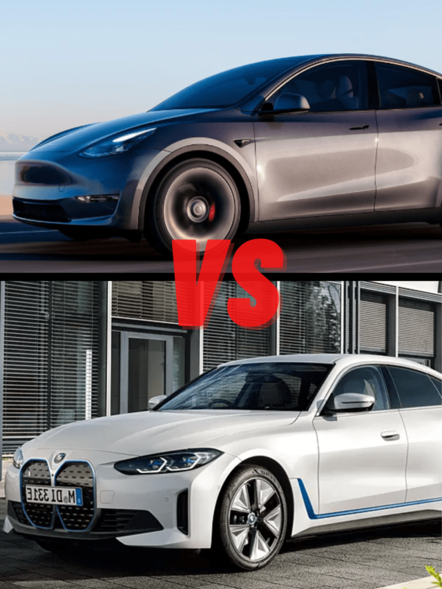 Tesla Model Y vs BMW i4 E Cars Comparison