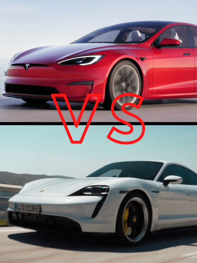 Tesla Model S vs Porsche Taycan Comparison