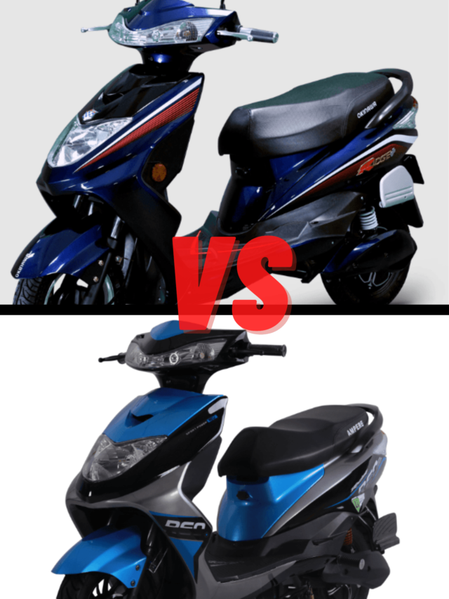 Okinawa Ridge vs Ampere Reo E scooters Comparison
