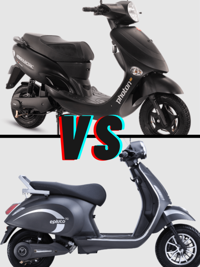 Hero electric Photon vs Pure EV Epluto Comparison