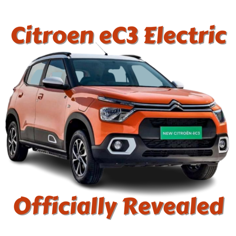 Citroen Revealed eC3 Electric car Ahead of Launch - Motorera